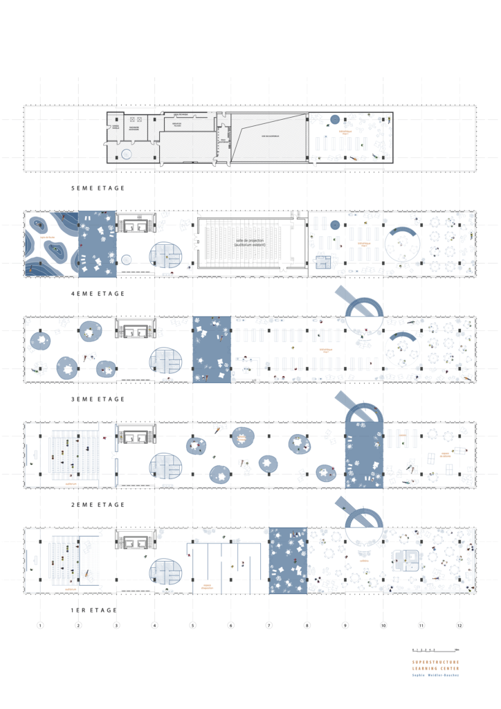 sophie_weidler_bauchez_architecture_plan_learning_center_bruxelles