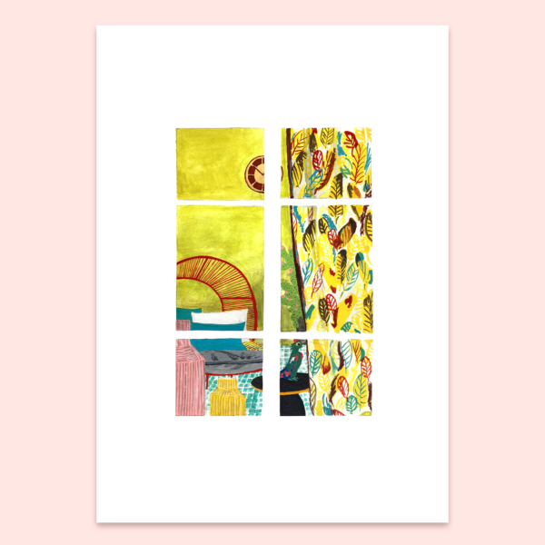 Intérieur, le perroquet – épuisé
