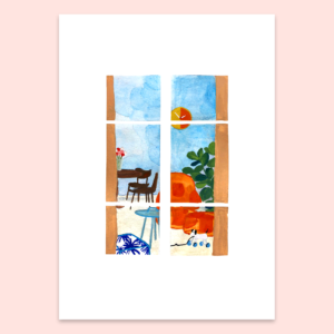 Intérieur, les nuages