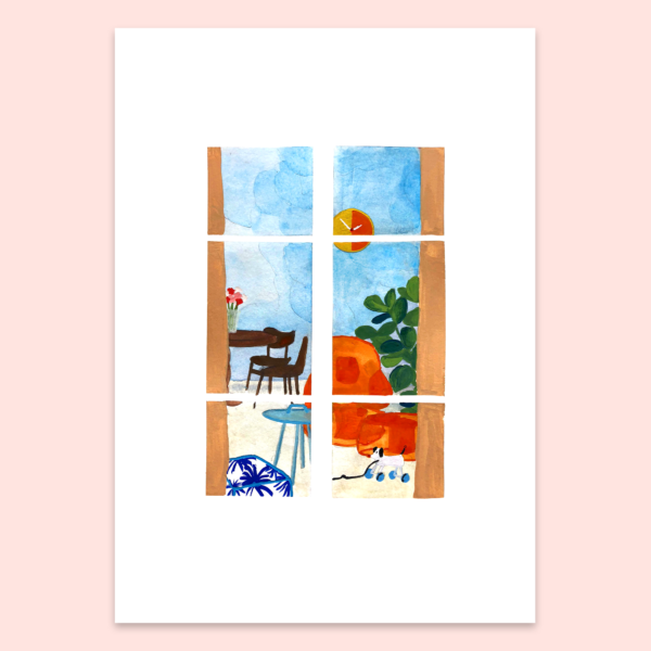 Intérieur, les nuages