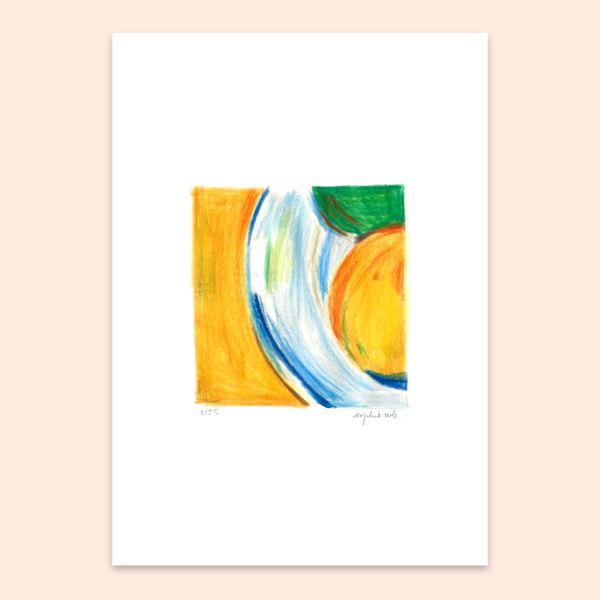 Pêches et poires, fragment
