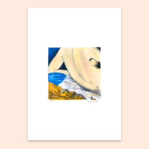 La grande odalisque, fragment