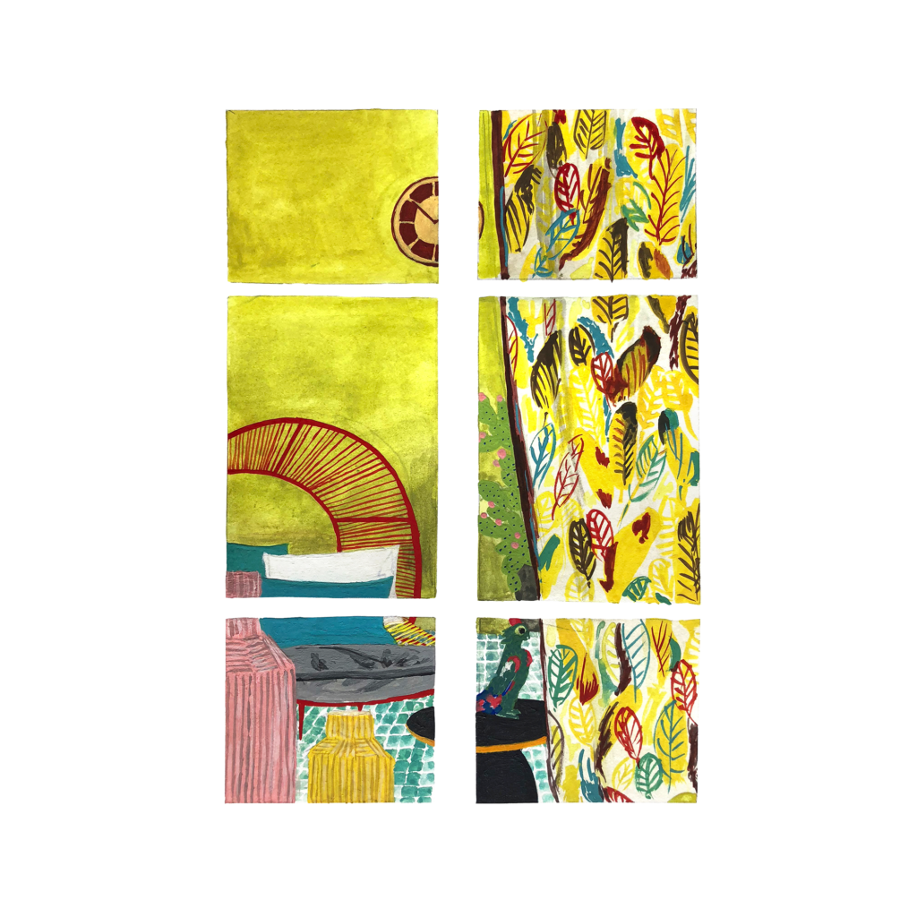 sophie_weidler_bauchez_illustration_gouache_peinture_intérieur_le_perroquet