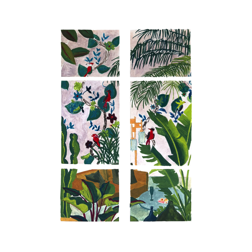 sophie_weidler_bauchez_illustration_gouache_peinture_intérieur_les_plantes