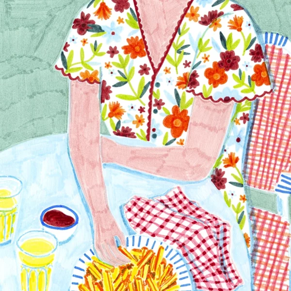 Des frites et des fleurs – derniers exemplaires – Image 2
