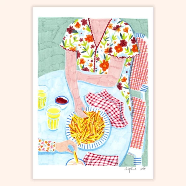 Des frites et des fleurs – derniers exemplaires