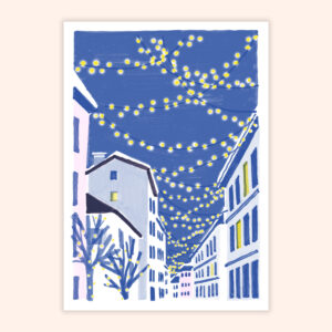 Les illuminations, carte postale – épuisé