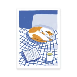 Les dimanches matins, carte postale