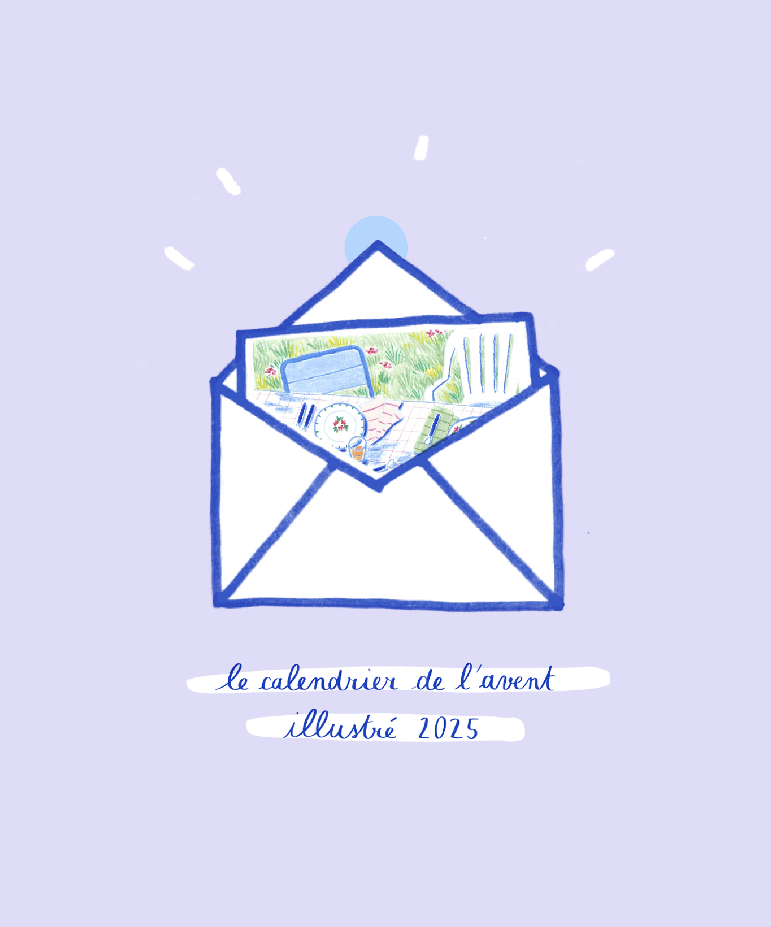 Le Calendrier de l'avent illustrĂ© 2025 đ